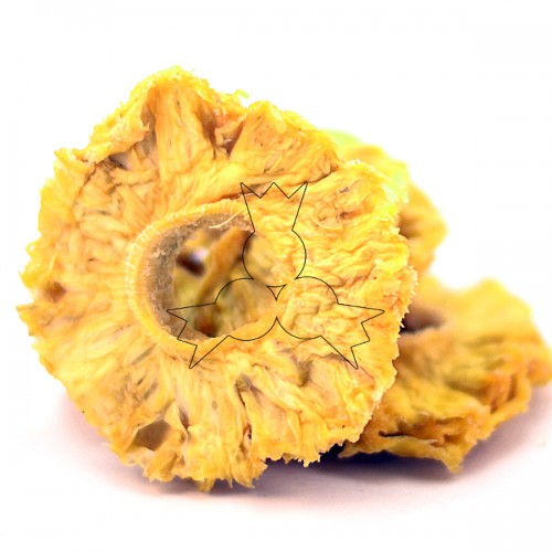 Gedroogde ananas zonder toegevoegd suiker