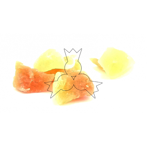 Gedroogde meloen chunks