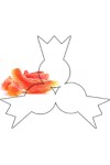 Gedroogde papaya slices Gedroogde papaya slices