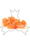 Gedroogde papaja diced - blokjes Gedroogde papaja diced - blokjes