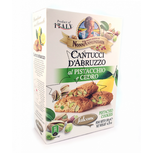Cantucci pistache & citroen 180 g