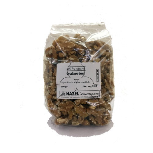 Walnoten uit Chili extra light halves 500g