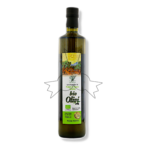 Kalamata extra vergine olijfolie 750ml Kalamata extra vergine olijfolie 750ml