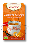 Biologische Yogi curcuma orange thee 17 zakjes