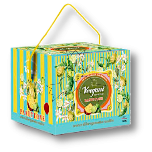 Panettone bergamot 750g