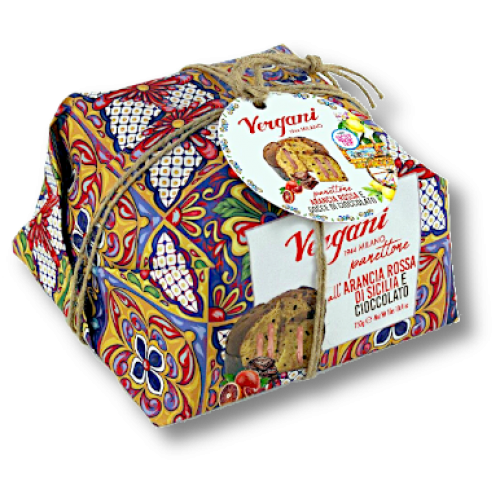 Panettone arancia rossa & cioccolato 750g