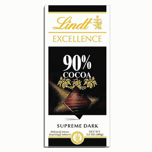 Pure chocolade 90 % cacao extra fijn 100 g