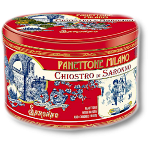 Panettone Milano classico 1 kg blik