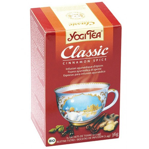 Biologische Yogi thee Classic 17 zakjes