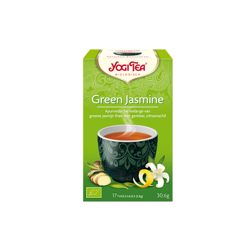Yogi biologische green jasmine thee 17 zakjes